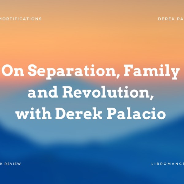 On Separation, Family & Revolution, with Derek Palacio (A Book Review of ‘The Mortifications’)